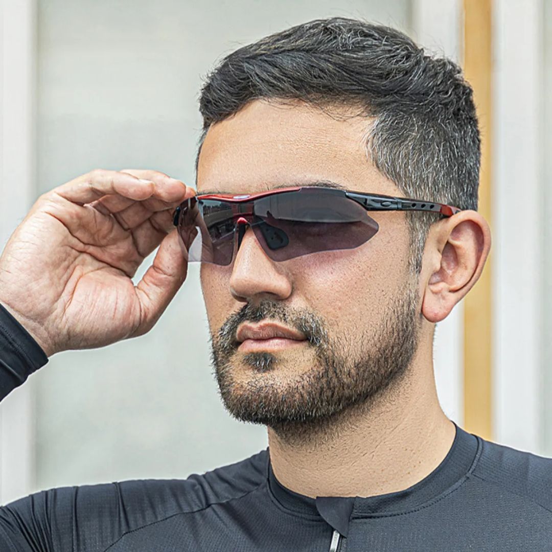 GAFAS DEPORTIVAS PROFESIONALES - 5 Lentes Intercambiables