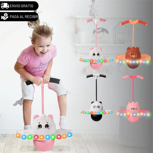 JUMPI BALL + Inflador y Luces Led
